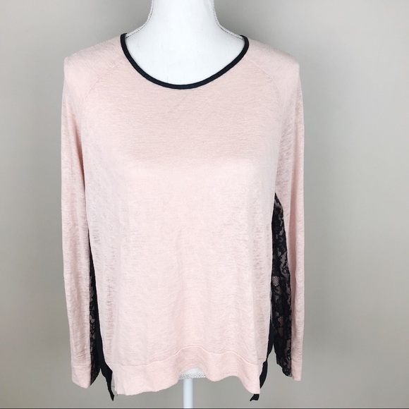 Mauve Pink& Black High-low Top XL - Picture 1 of 6